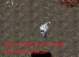 ��ְҵ����汾����ο��ٻ��ܼ����BOSS��