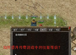 �������������Ϸ�еļ��ܵȼ���