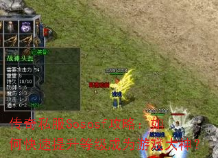 ����˽��Sososf���ԣ���ο��������ȼ���Ϊ��Ϸ����