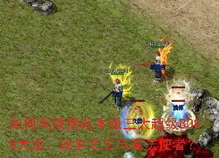 ��θ�Ч��ս�������󳬼�BOSS������ս��֮����ħ��ʹ�ߣ�