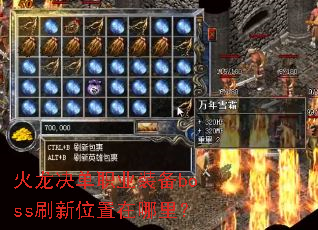 ��������ְҵװ��bossˢ��λ�������