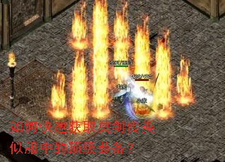 如何快速获取冥剑传类似服中的顶级装备? 如何快速获取冥剑传类似服中的顶级装备?