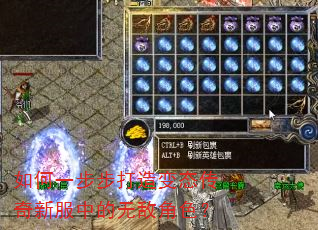 如何一步步打造变态传奇新服中的无敌角色? 如何一步步打造变态传奇新服中的无敌角色?