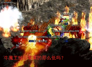 牛魔王掉落率真的那么低吗? 牛魔王掉落率真的那么低吗?