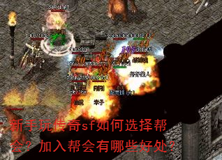 新手玩传奇sf如何选择帮会?加入帮会有哪些好处? 新手玩传奇sf如何选择帮会?加入帮会有哪些好处?