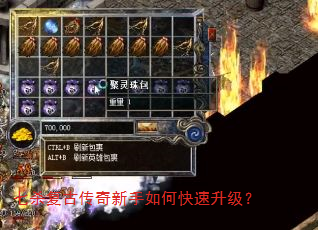 七杀复古传奇新手如何快速升级? 七杀复古传奇新手如何快速升级?