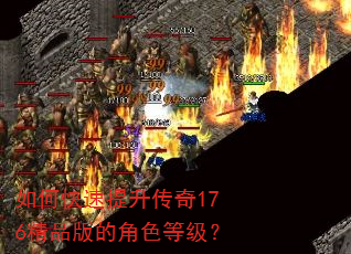 如何快速提升传奇176精品版的角色等级? 如何快速提升传奇176精品版的角色等级?