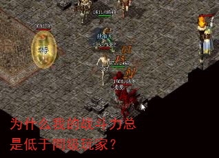 为什么我的战斗力总是低于同级玩家? 为什么我的战斗力总是低于同级玩家?