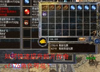如何快速提升新开传奇sf176角色等级? 如何快速提升新开传奇sf176角色等级?